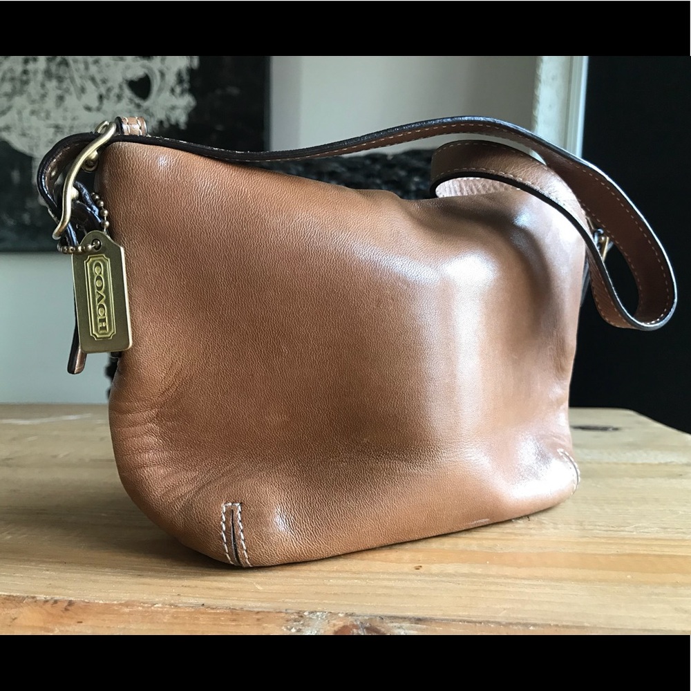 Leather Coach Bag